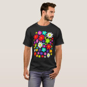 Colorful Flowers T-shirt (Voorkant volledig)