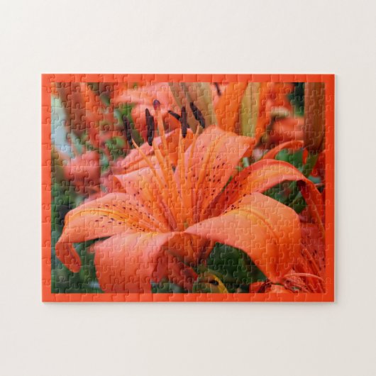 [Colorful Flowers] Tiger Lily Legpuzzel (Horizontaal)
