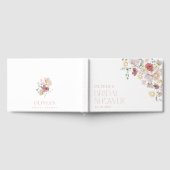 Colorful Flowers, Wildbloemen, Boho, Vrijgezellenf Gastenboek (Volledig)