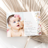 Colorful Flowers, Wildflowers, First Communion Kaart