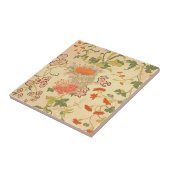 Colorful Flowers Wonderland Tegeltje (Zijkant)