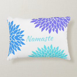 Colorful Flowers Yoga Accent Kussen