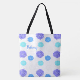 Colorful Flowers Yoga Canvas tas