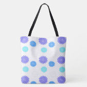 Colorful Flowers Yoga Canvas tas (Achterkant)
