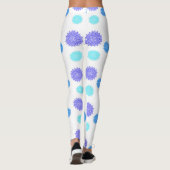 Colorful Flowers Yoga Leggings (Achterkant)