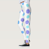 Colorful Flowers Yoga Leggings (Links)