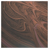 Colorful Fluorescent Abstract Modern Brown Fractal Stof (Swatch)