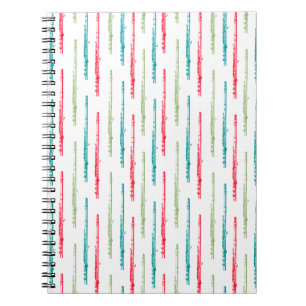 Colorful Flute Instrument Thormed Music Student Notitieboek