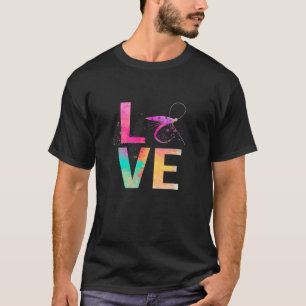 Colorful Fly Fishing Mam Gifts Fly Fishing T-shirt