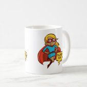 Colorful Flying Super Mam Koffiemok (Voorkant rechts)