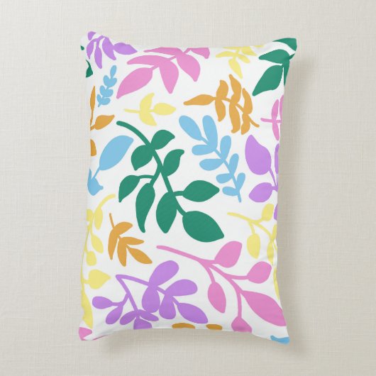 Colorful foliage accent kussen (Achterkant (Verticaal))