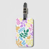Colorful foliage bagagelabel (Voorkant (verticaal))