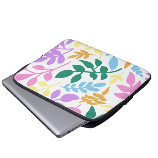 Colorful foliage laptop sleeve (Voorkant onderkant)