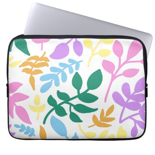 Colorful foliage laptop sleeve (Voorkant)