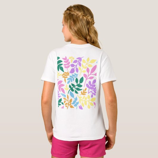 Colorful foliage t-shirt (Achterkant volledig)