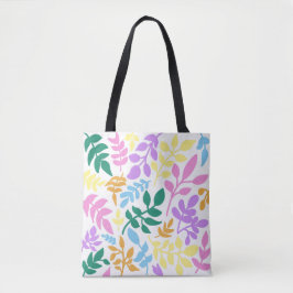Colorful foliage tote bag