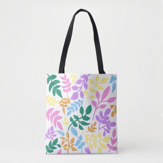 Colorful foliage tote bag (Voorkant)
