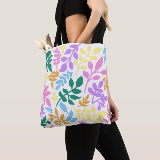 Colorful foliage tote bag (Dichtbij)