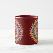 Colorful Folklore Design Mok (Midden)