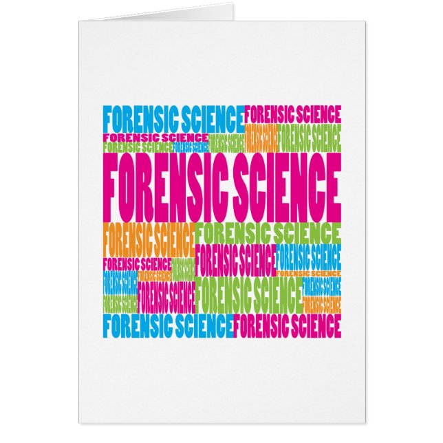 Colorful Forensic Science (Voorkant)