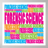 Colorful Forensic Science Poster (Voorkant)