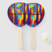 Colorful Forest Handwaaier (Voorkant en achterkant)