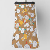 Colorful Fox Cartoon Golfheadcover (Draai 90)