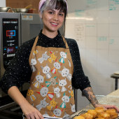 Colorful Fox Cartoon Schort