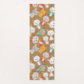 Colorful Fox Cartoon Yogamat (Voorkant)