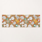 Colorful Fox Cartoon Yogamat (Voorkant (horizontaal))