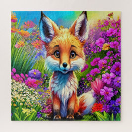Colorful Fox Legpuzzel