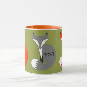 Colorful Foxy Fox Design Mok (Midden)