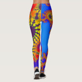 Colorful Fractal 120717(02) Leggings (Achterkant)