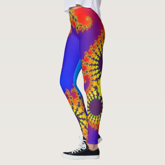 Colorful Fractal 120717(02) Leggings (Links)
