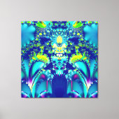 Colorful Fractal Art Canvas Afdruk (Voorkant)