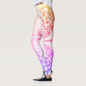 Colorful Fractal Art Leggings (Links)