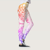 Colorful Fractal Art Leggings (Rechts)