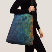 Colorful Fractal Crossbody Tas (Dichtbij)