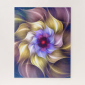 Colorful Fractal Flower Legpuzzel (Verticaal)