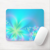 Colorful Fractal Flowers Muismat (Met muis)