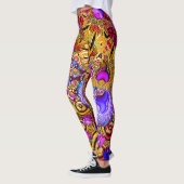 Colorful Fractal Hodgepodge Leggings (Links)