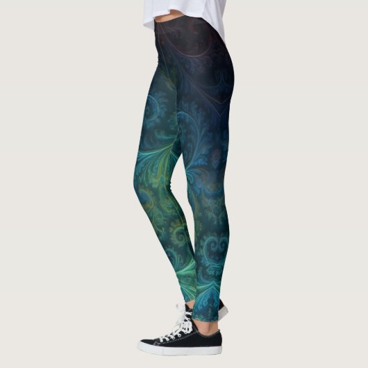 Colorful Fractal Leggings (Links)