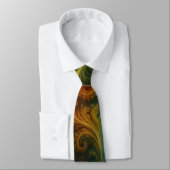 Colorful Fractal Neck Tie Stropdas (Gebonden)