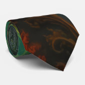 Colorful Fractal Neck Tie Stropdas (Opgerold)