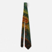Colorful Fractal Neck Tie Stropdas (Achterkant)