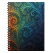 Colorful Fractal Notebook Notitieboek (Voorkant)