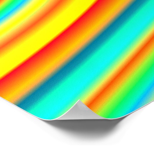 Colorful fractal psychedelic custom poster (Hoek)