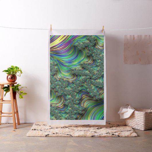 Colorful Fractal Stof (Voorbeeld)