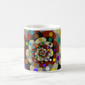 Colorful Fractal Style Koffiemok (Center)