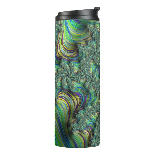 Colorful Fractal Thermosbeker (Gedraaid links)